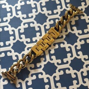 Gold Chain link Apple Watch band